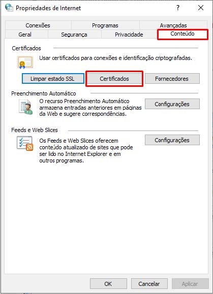 Como alterar o formato do Certificado Digital