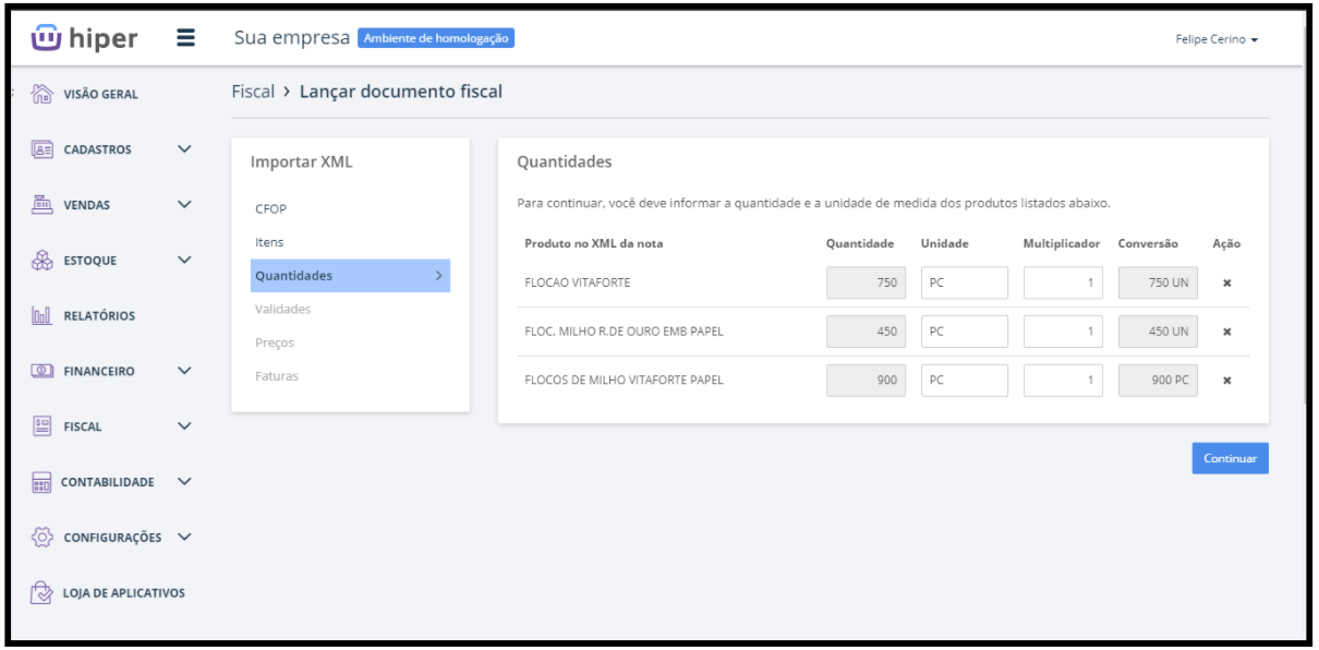 Como importar uma nota fiscal por download de XML
