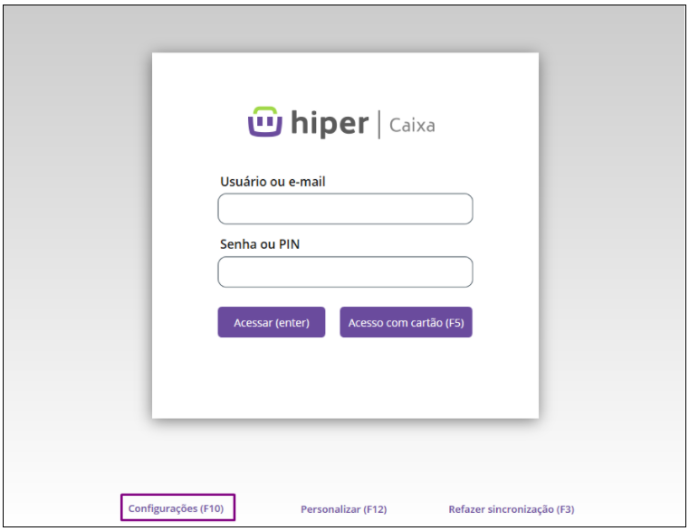 Como configurar o Hiper Caixa para NFC-e