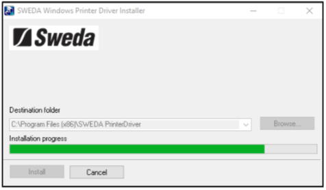 Como instalar uma impressora Sweda