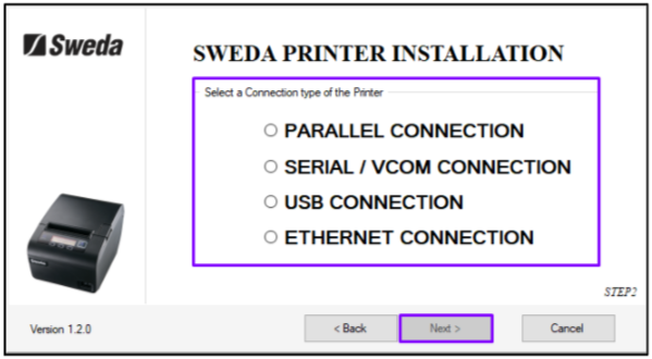 Como instalar uma impressora Sweda