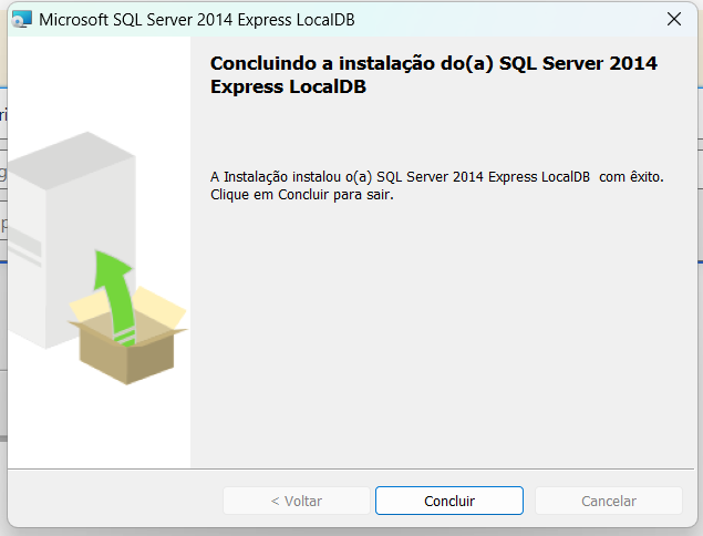 Como instalar uma instância LocalDB